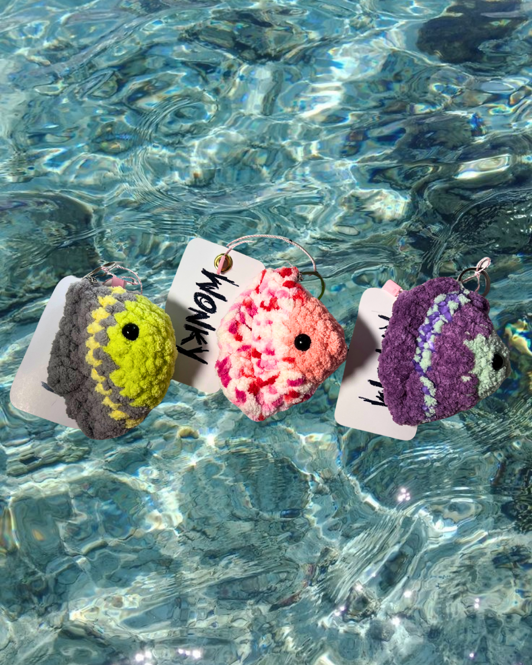 fish keychain