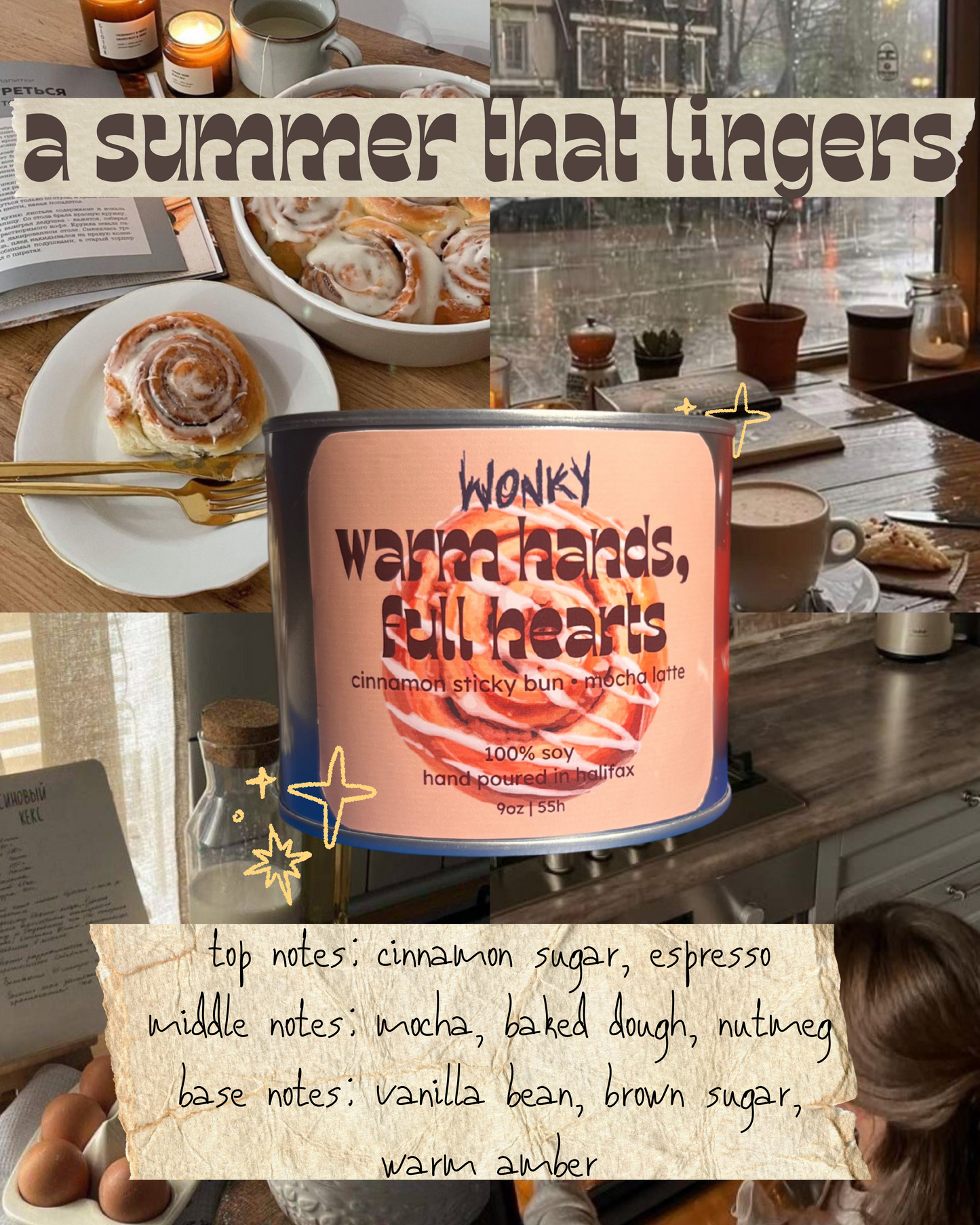 warm hands, full hearts tin candle
