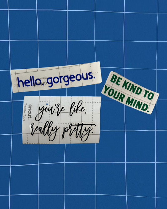mirror decal