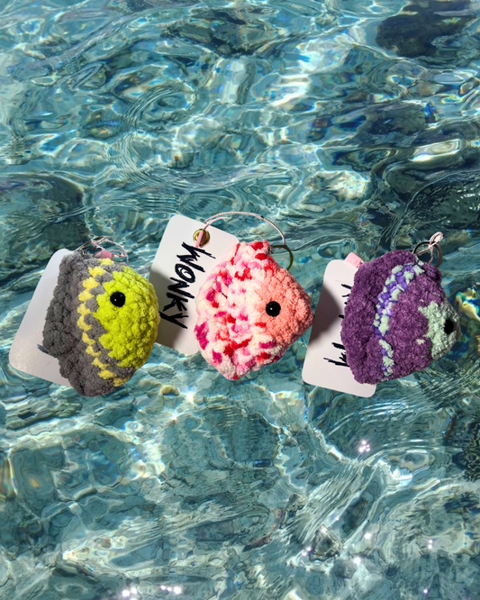 fish keychain