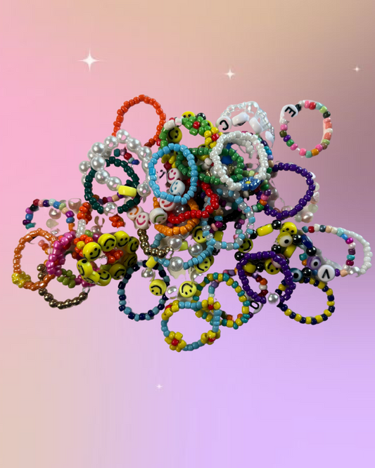 beaded ring