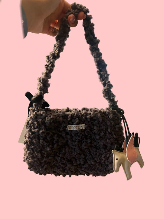 mini crochet bag