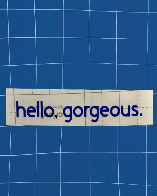mirror decal